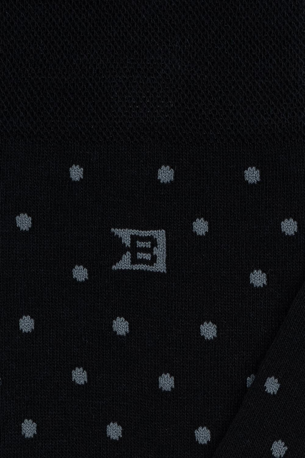 Sosete negre print geometric 1