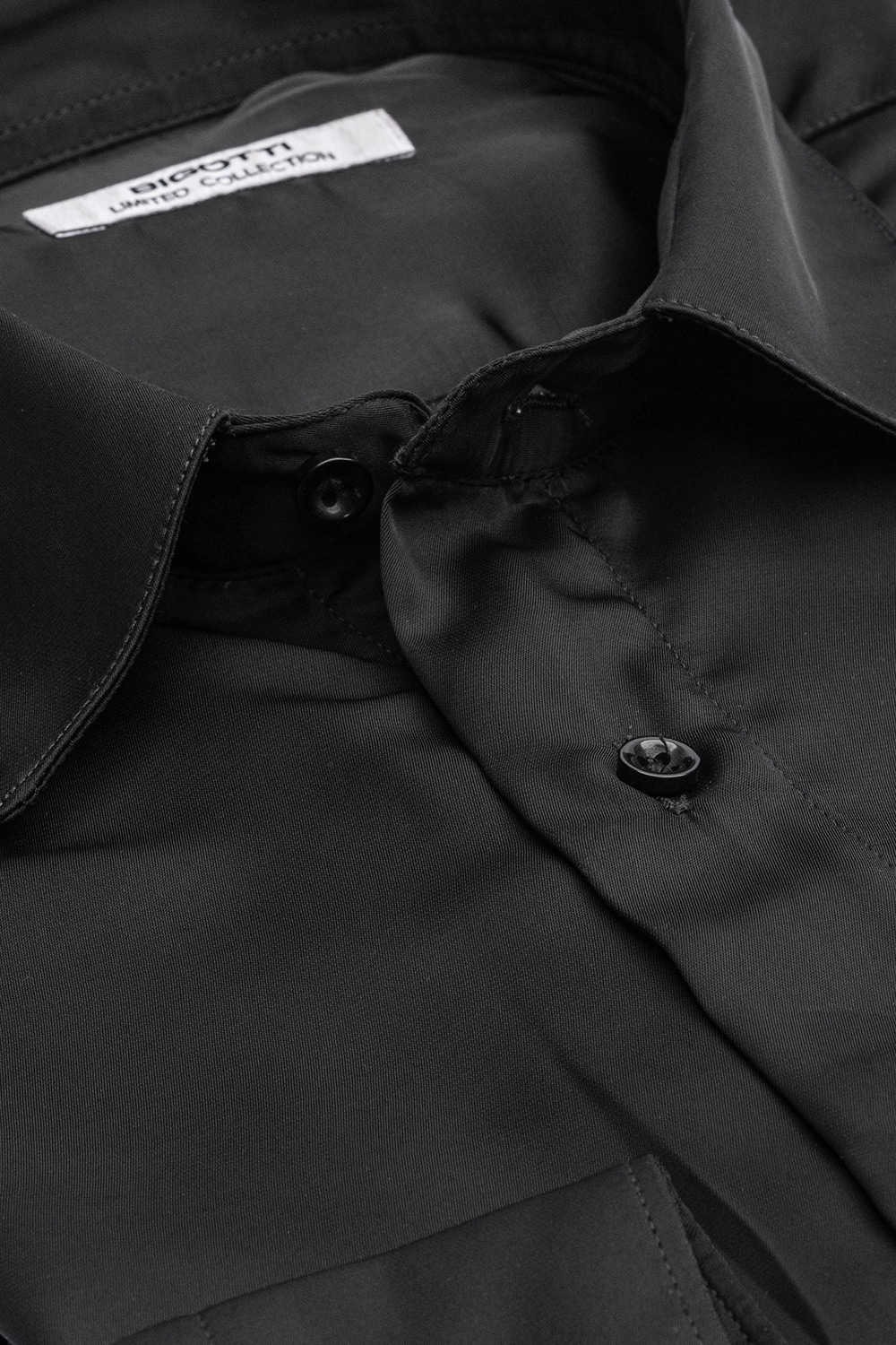 Camasa straight neagra uni 1