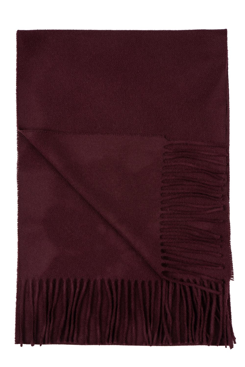 Burgundy scarf 1