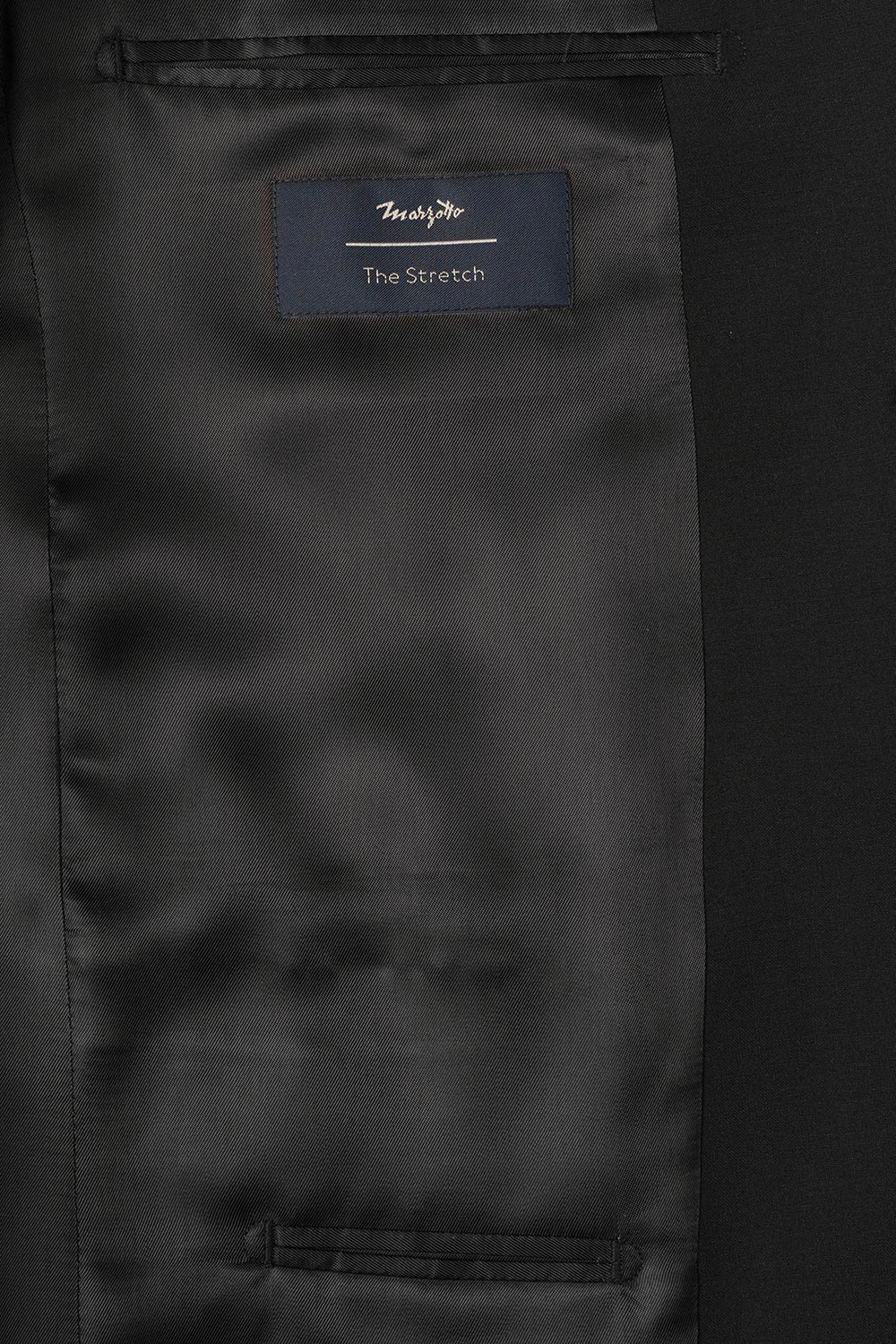 Costum slim negru uni 1