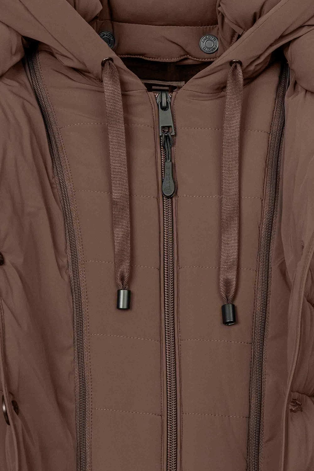 Brown plain jacket 2