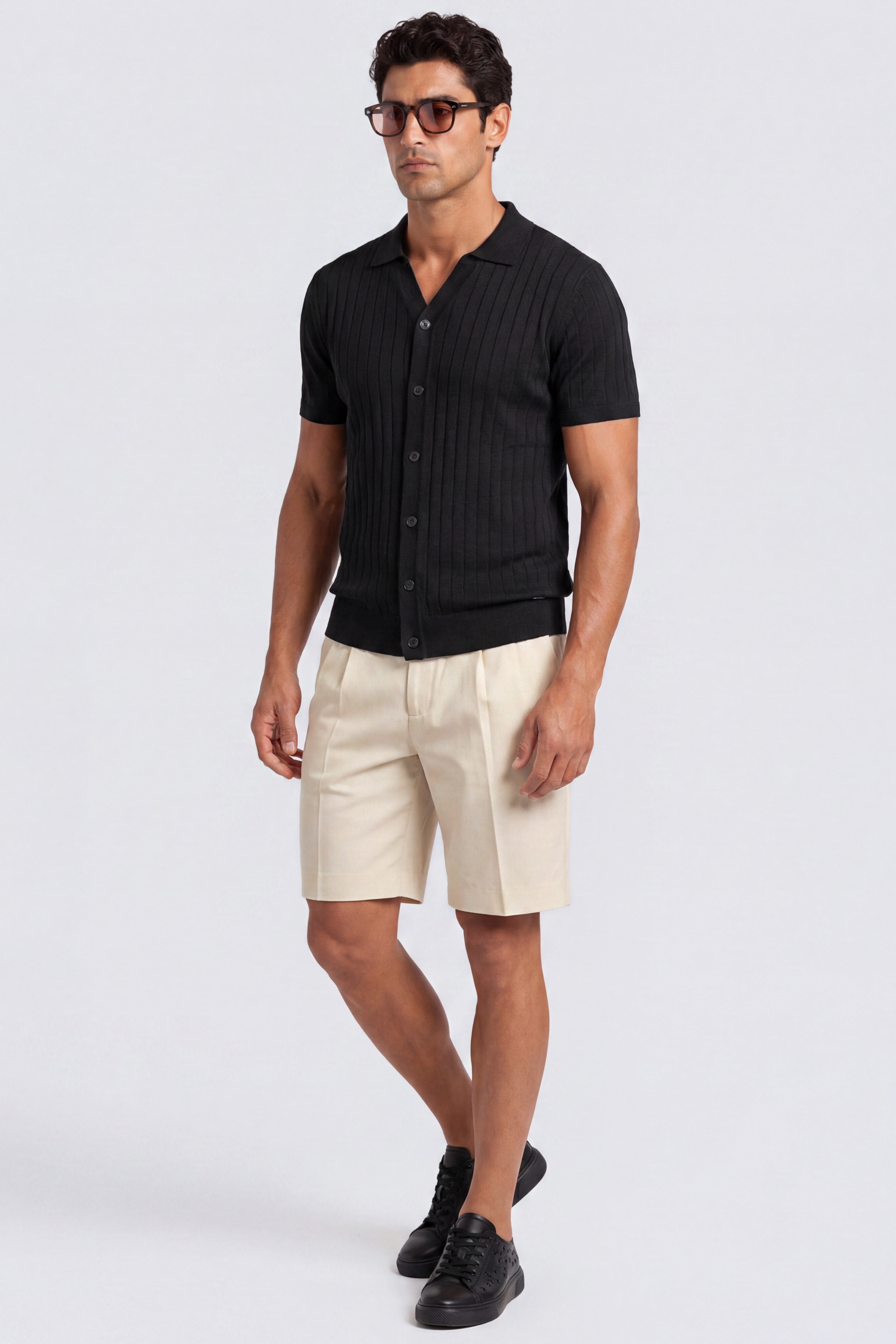 Black plain t-shirt 3