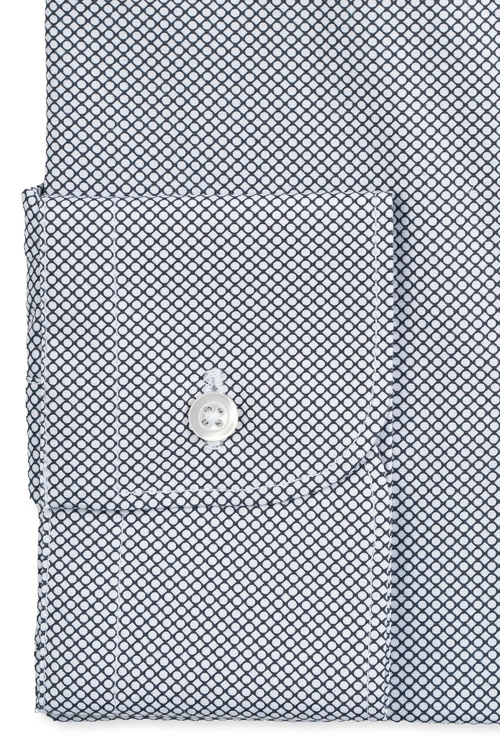 Camasa shaped alba print geometric 2