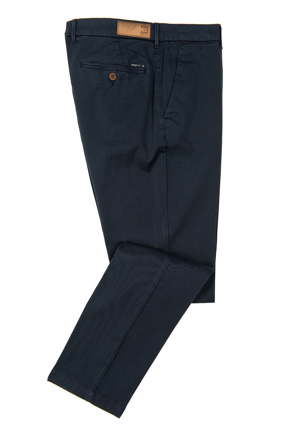 Pantaloni superslim marco bleumarin uni 0