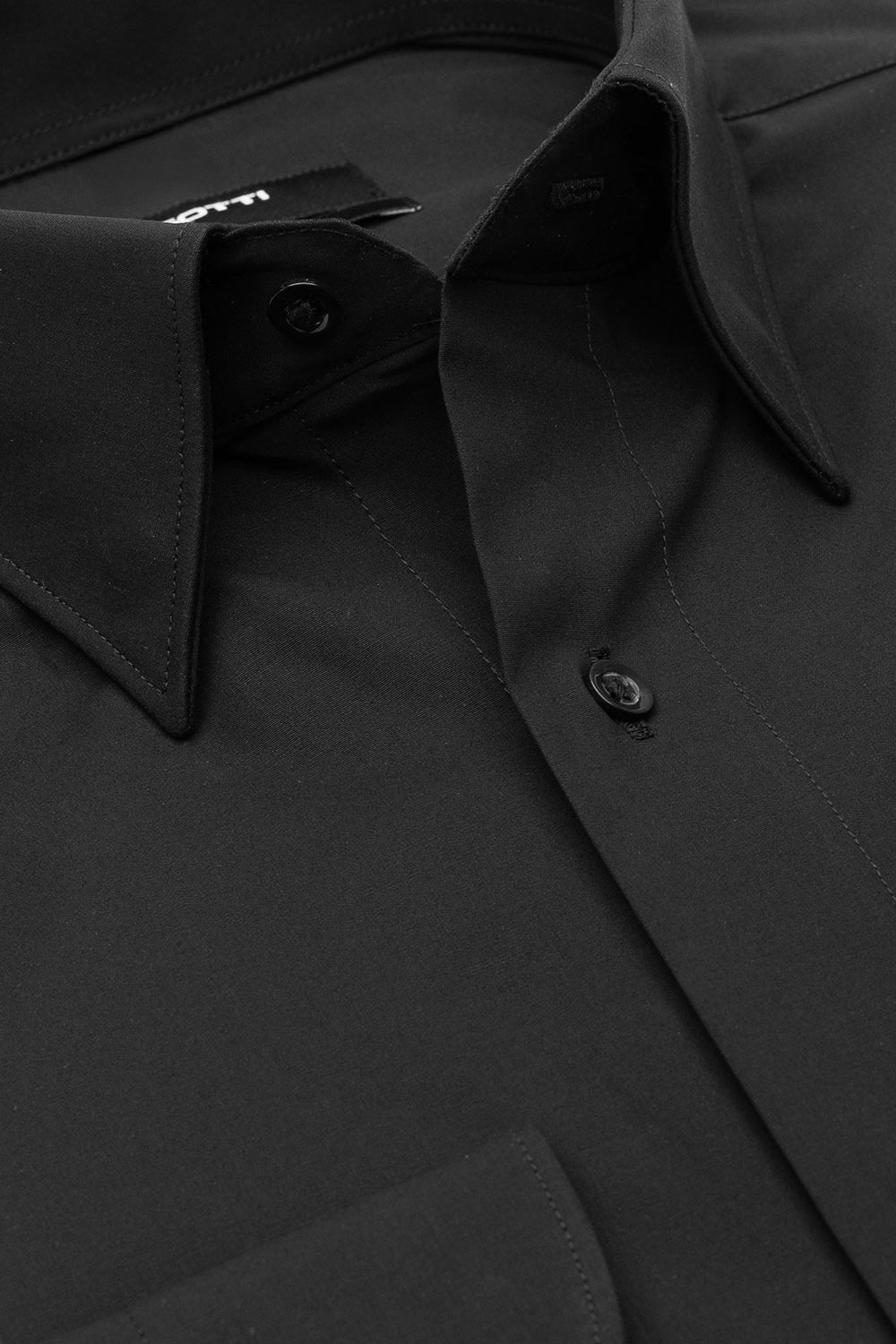 Camasa shaped neagra uni 1