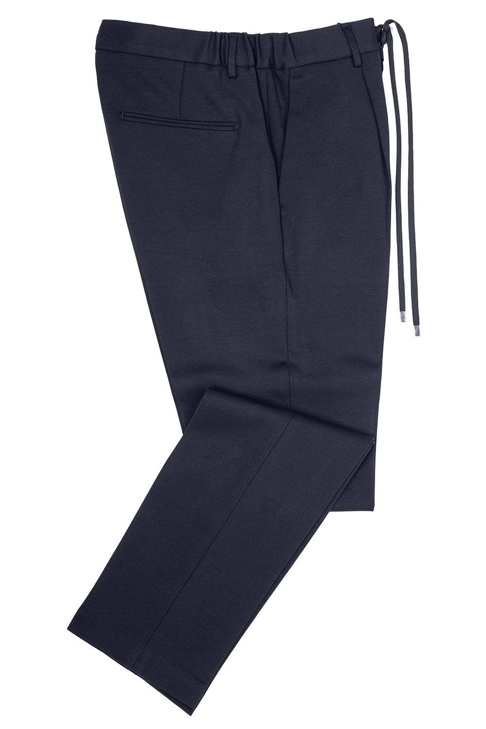 Pantaloni slim bleumarin uni 0