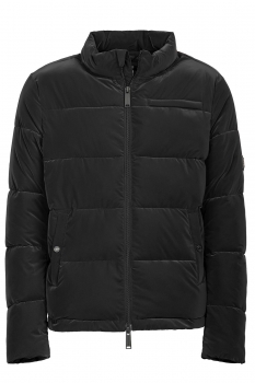 Geaca slim neagra uni