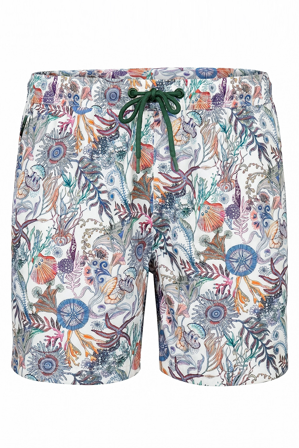 Short slim alb print 0