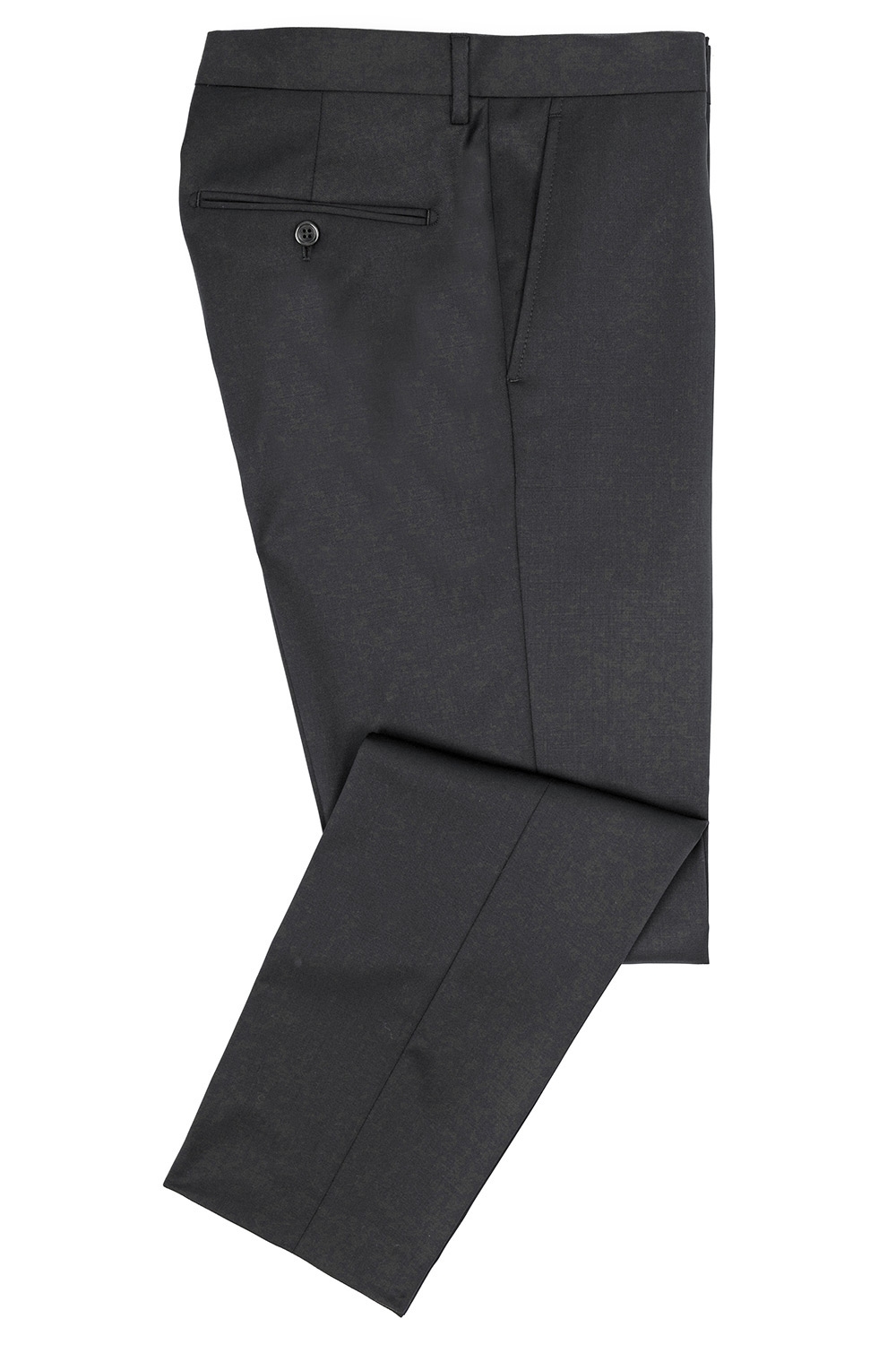Pantaloni conti slim negri uni 0