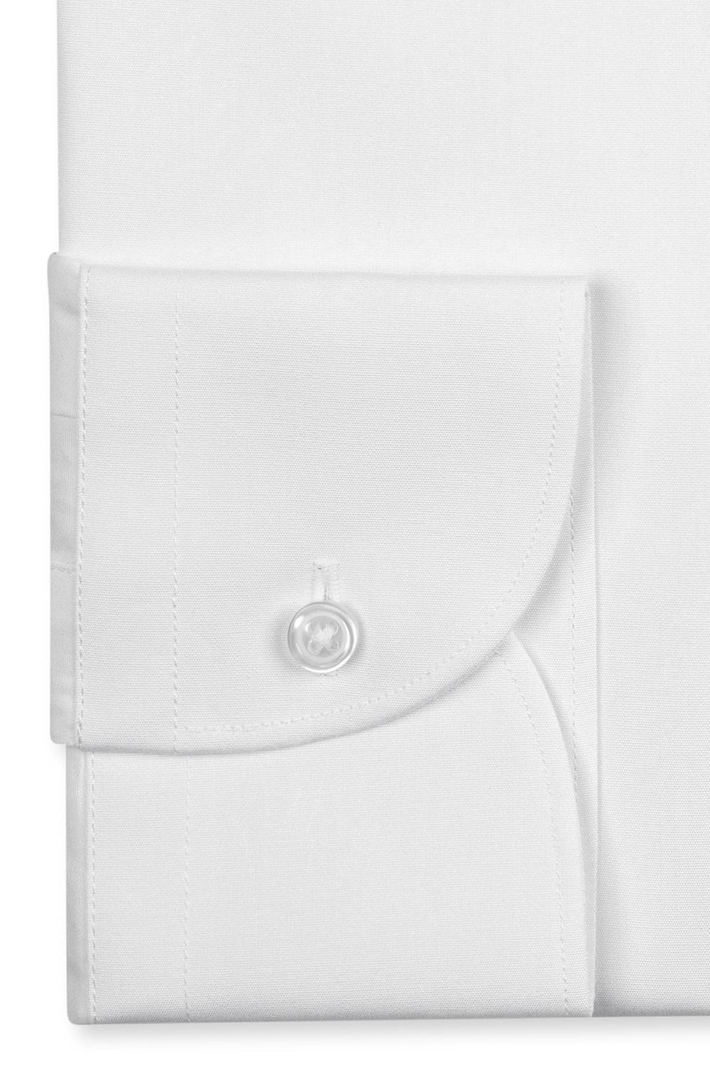 Camasa shaped alba uni 2