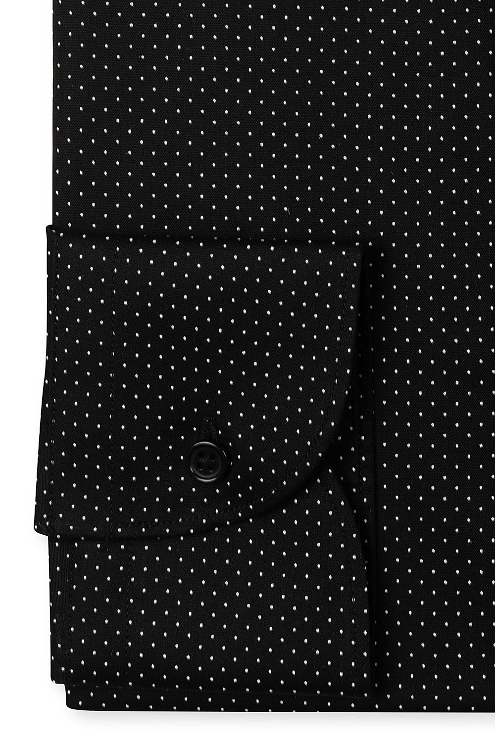 Camasa slim neagra print geometric 2