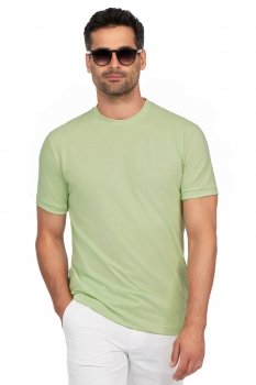 Green plain t-shirt