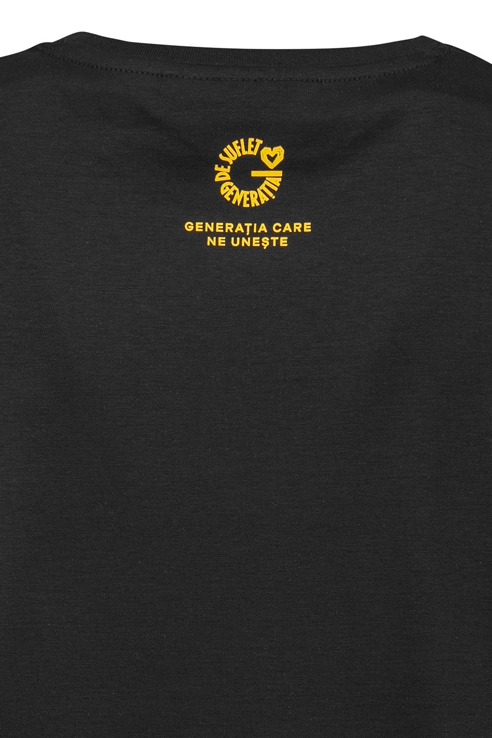 Tricou oversize negru generatia de suflet 2