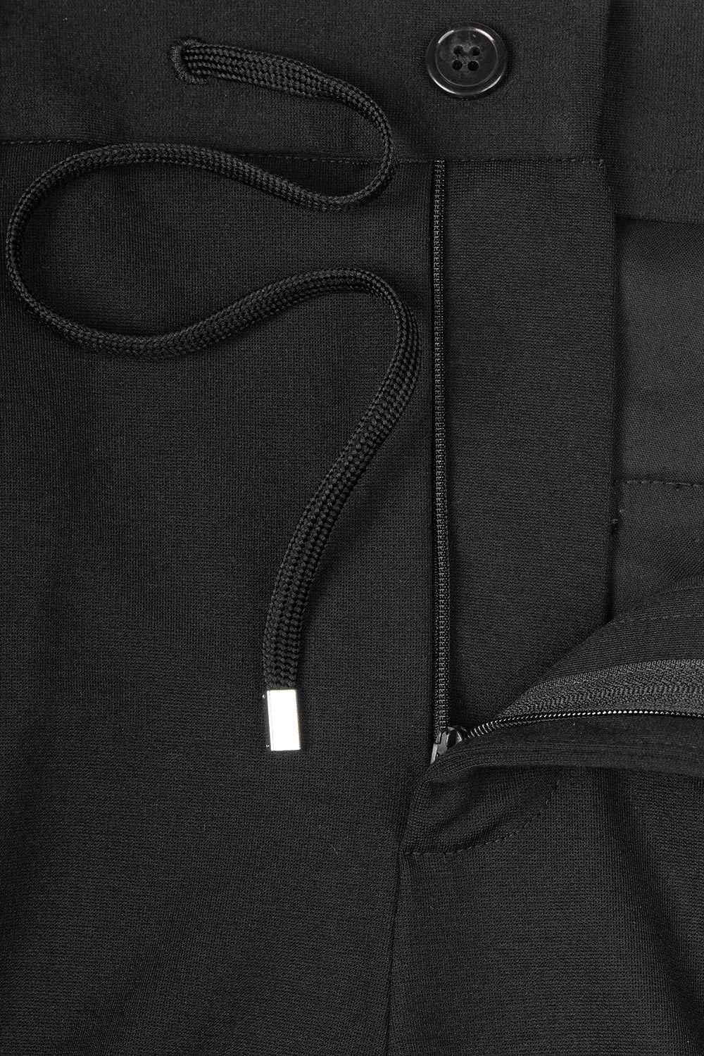 Pantaloni slim negri uni 1