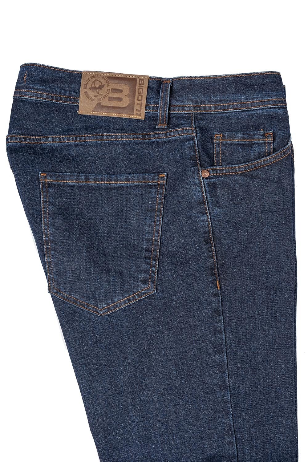 Blugi slim bleumarin uni 1