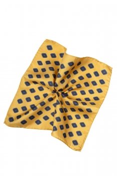 Yellow pocket square