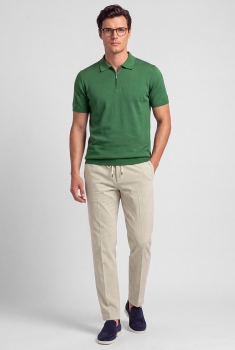 Pantaloni slim grej uni