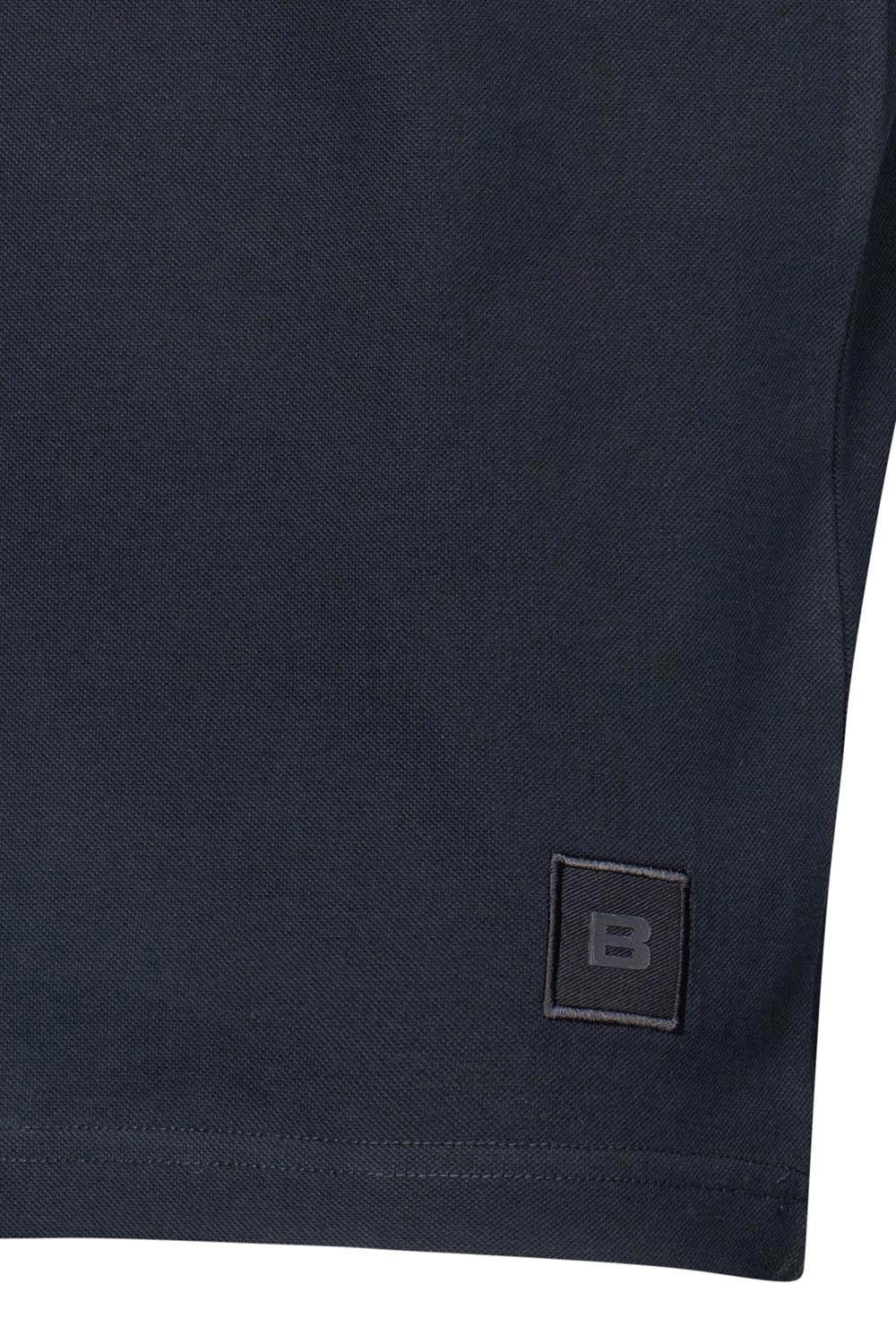 Tricou slim bleumarin guler rotund 3