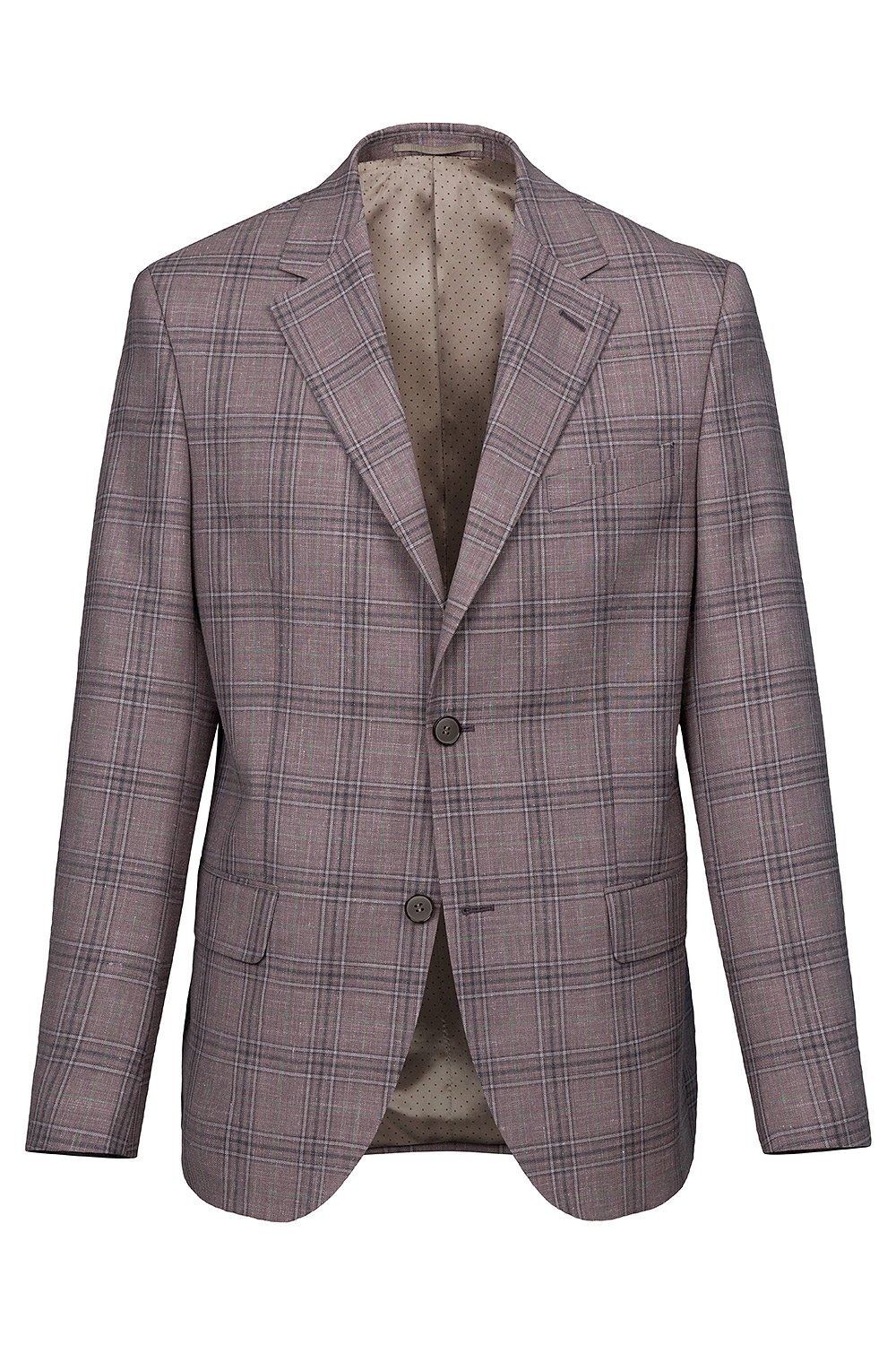 Sacou lila in carouri 0