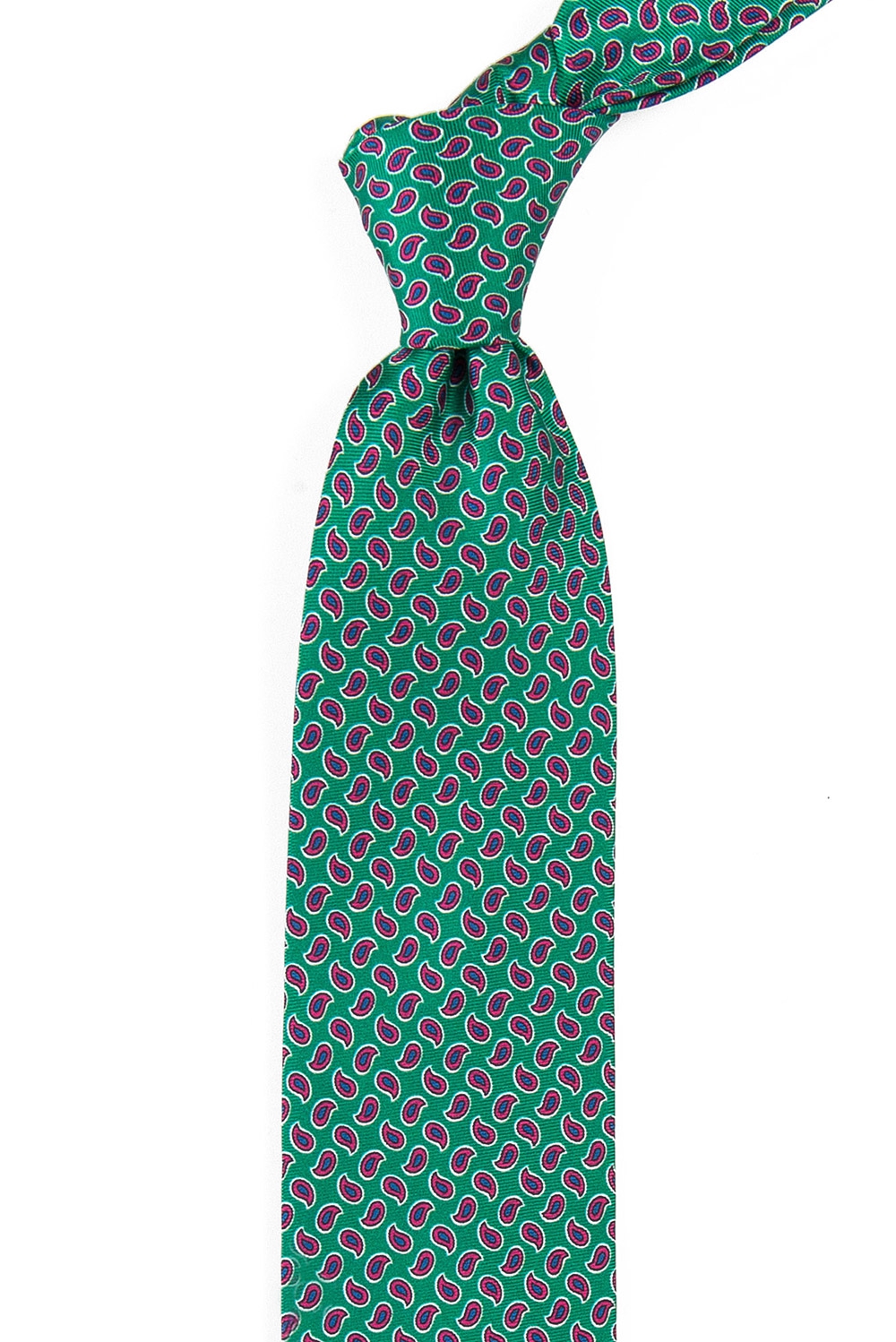 Green Floral Tie 1