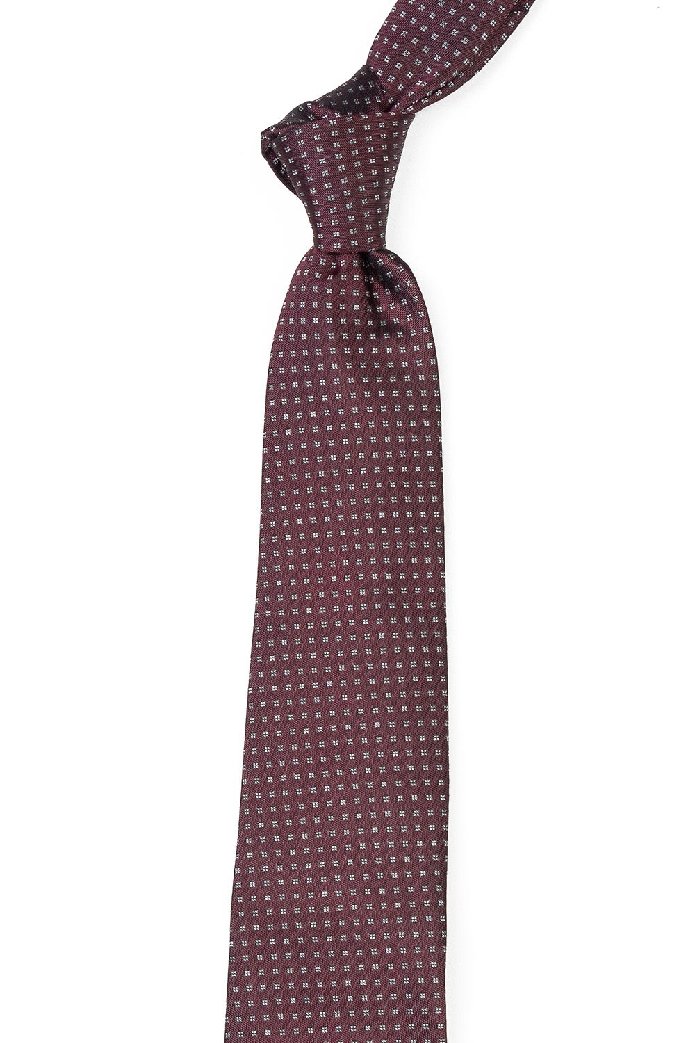 Cravata poliester tesut grena print geometric 1
