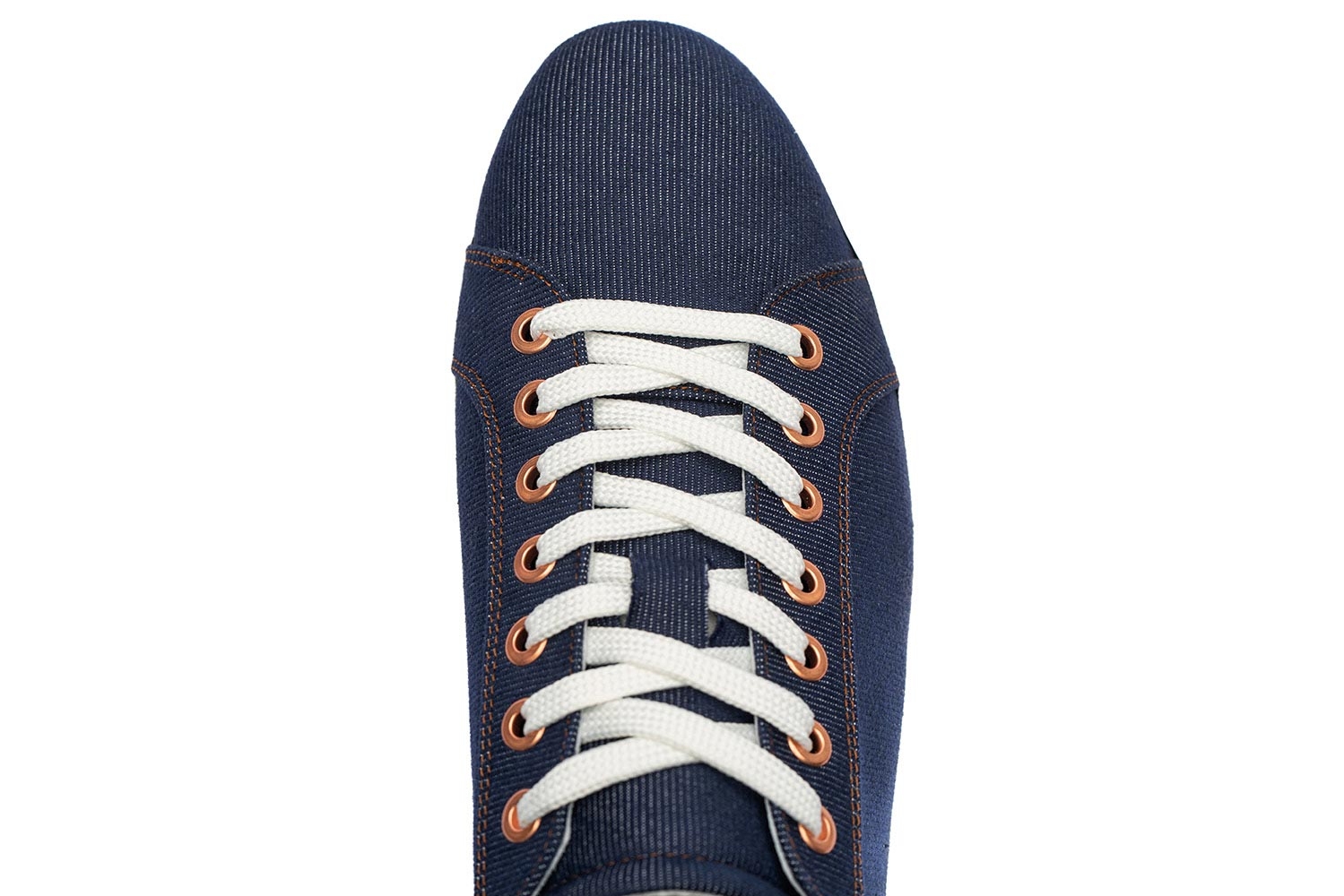 Sneakers albastri textil 3