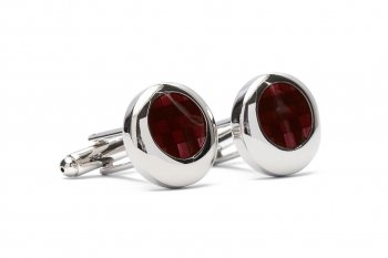 Silver cufflinks