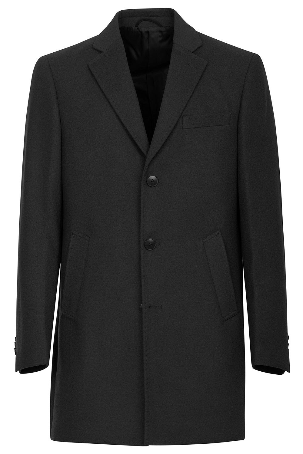 Palton negru uni 1