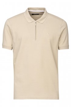 Beige plain t-shirt