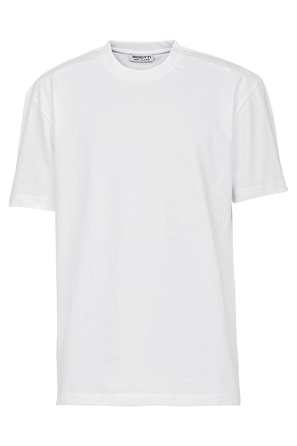 Tricou oversize alb uni 1