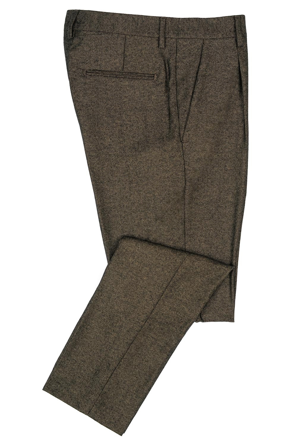 Pantaloni slim bej uni 0