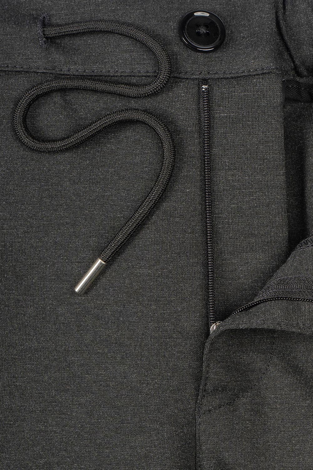 Pantaloni slim gri uni 1