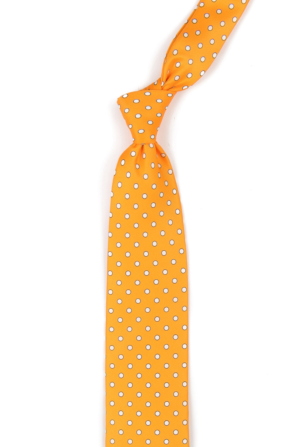 Cravata poliester galbena print geometric 1