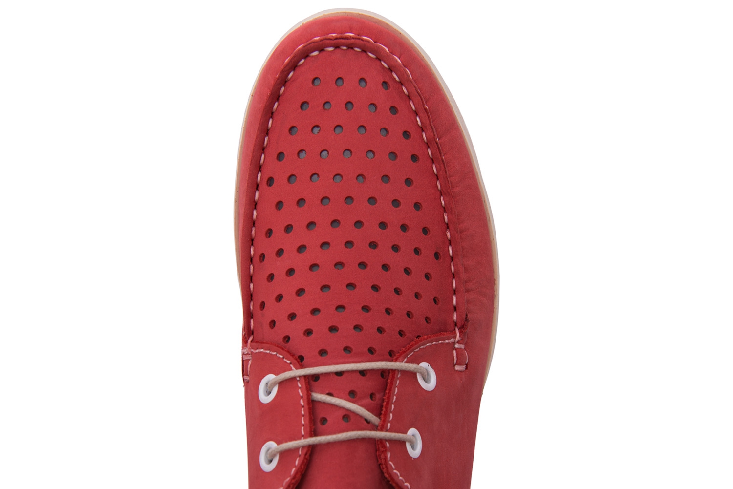 Pantofi rosii piele nabuc 3
