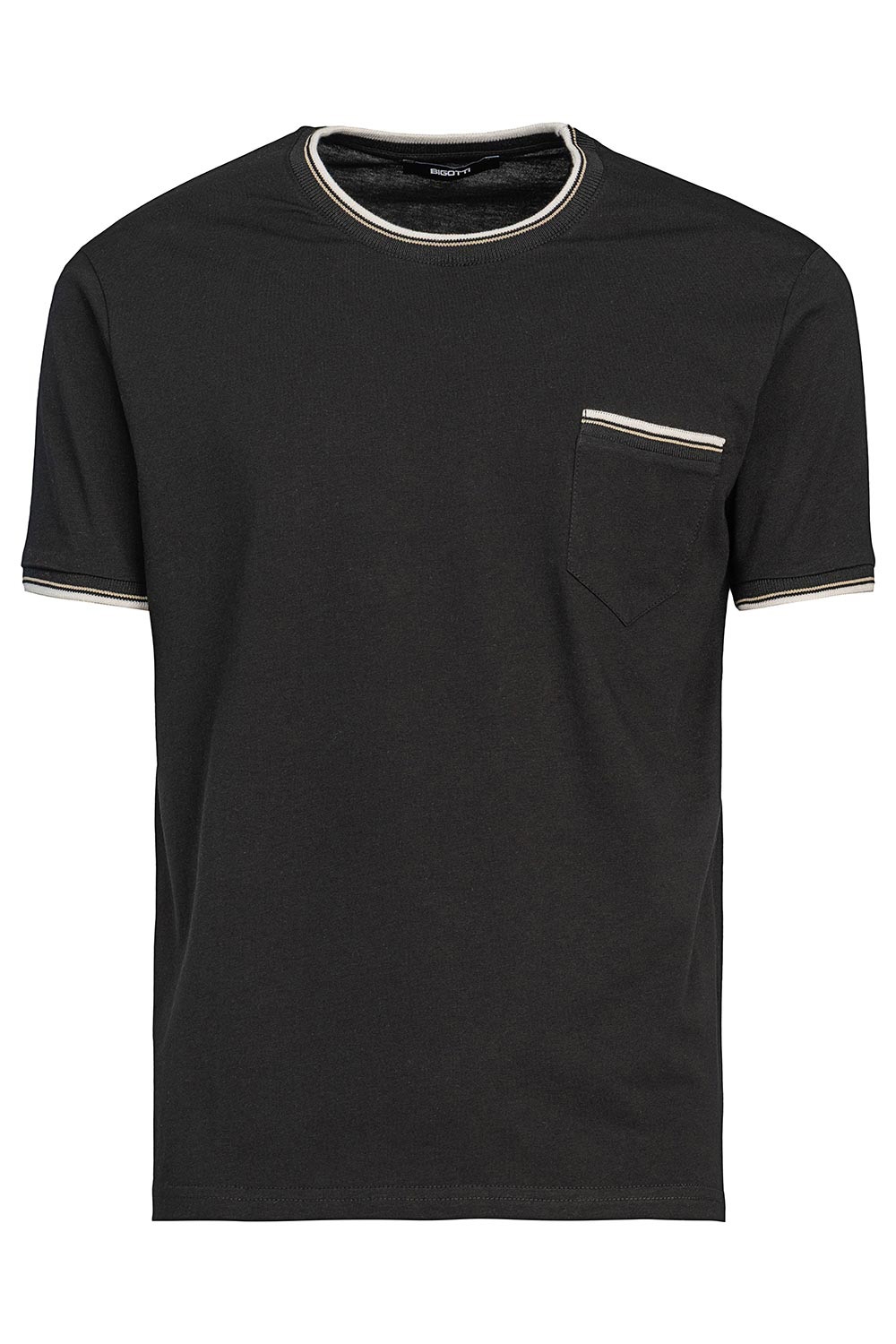 Tricou slim negru uni 1