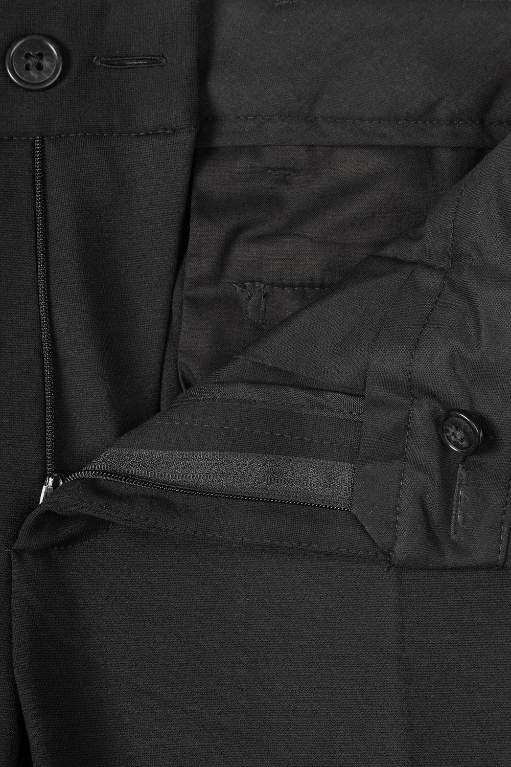 Pantaloni slim negri uni 1