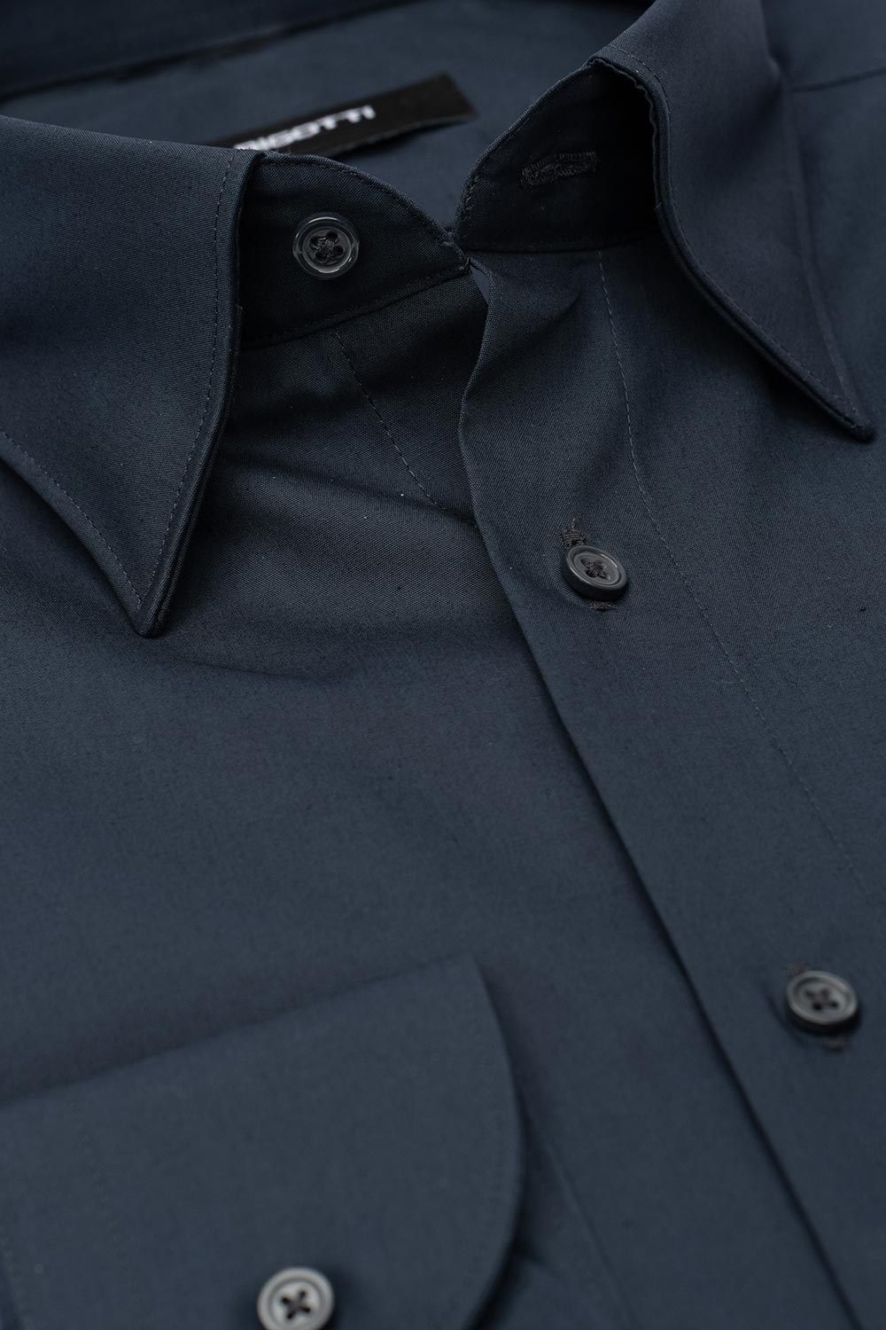 Camasa slim bleumarin uni 1