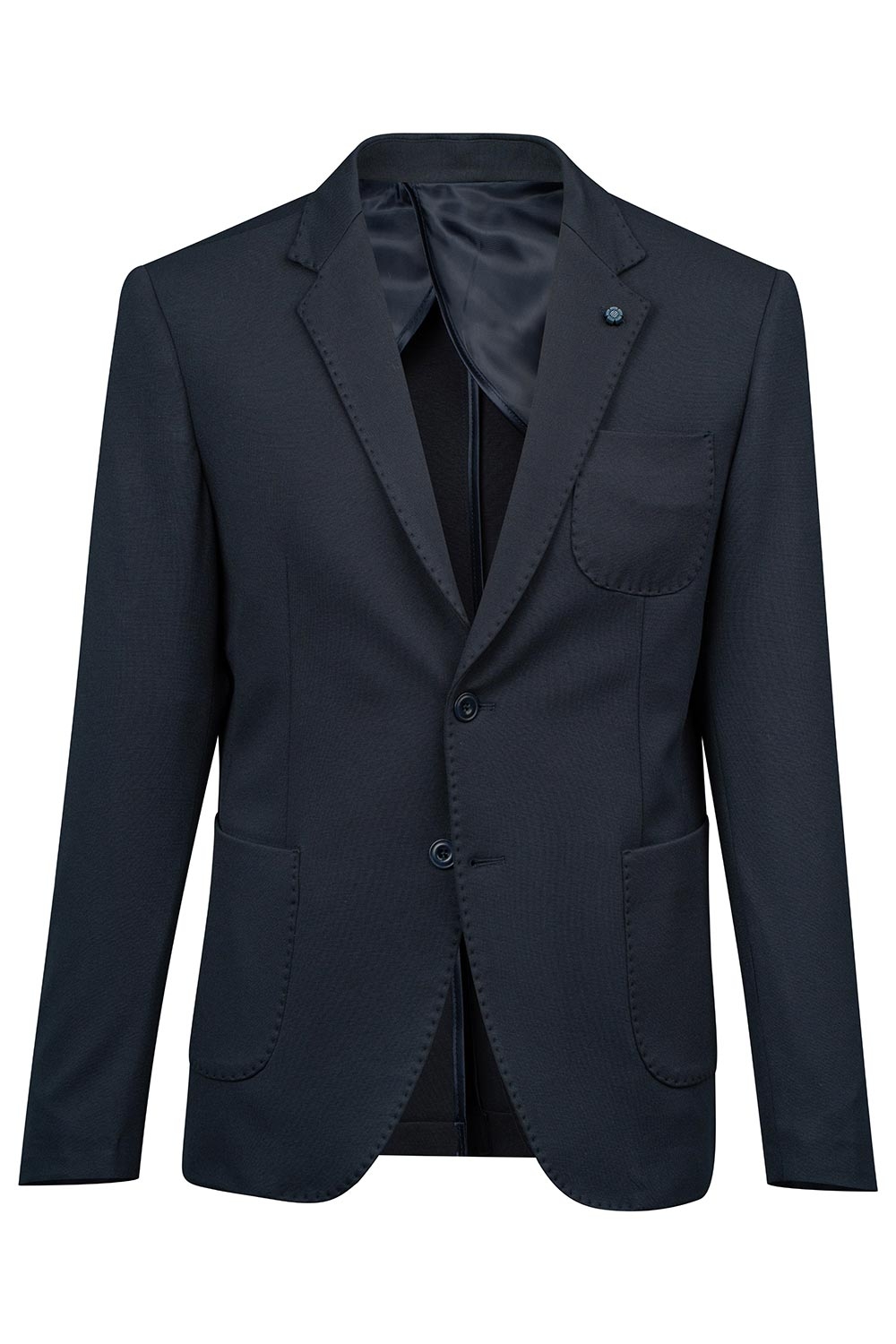 Sacou bleumarin uni 0