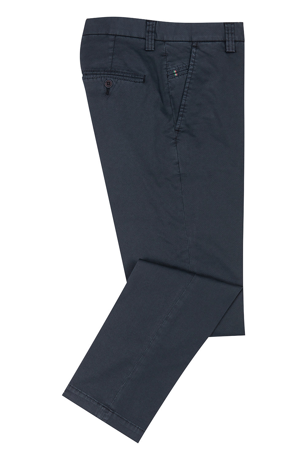 Navy geometric trouser 1