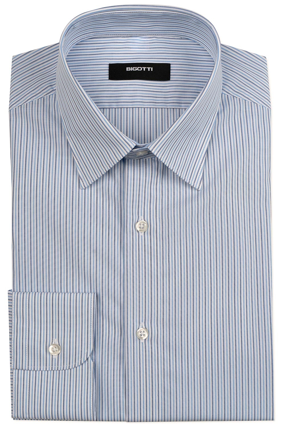 Shaped white stripe shirt 0
