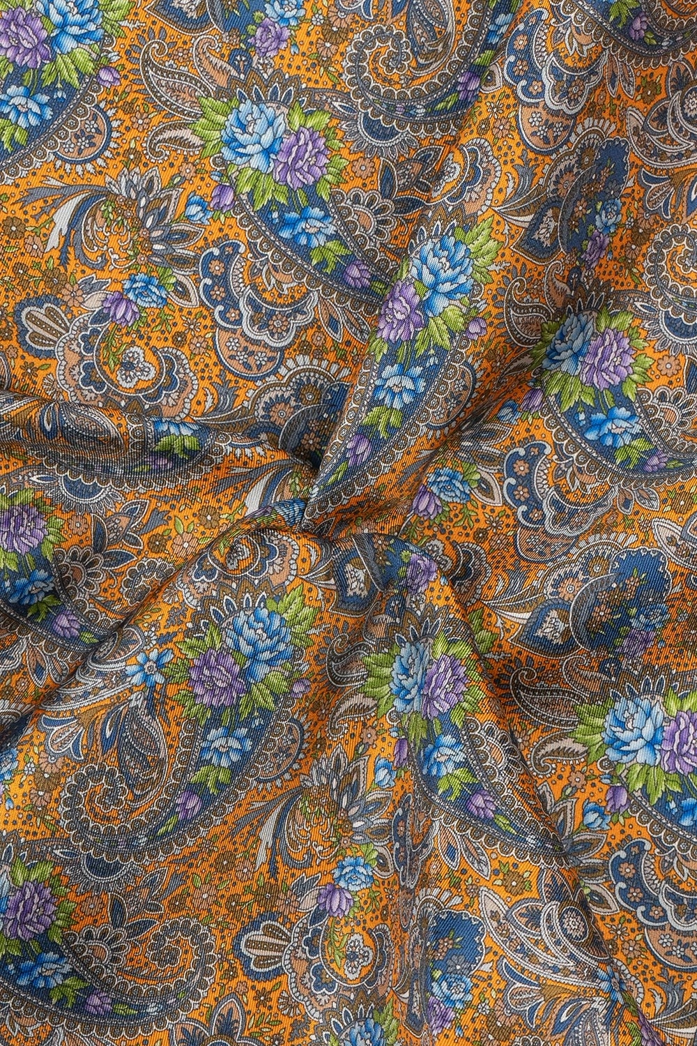 Orange pocket square 1