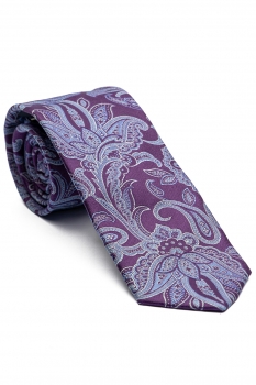 Matase tesuta lilac floral