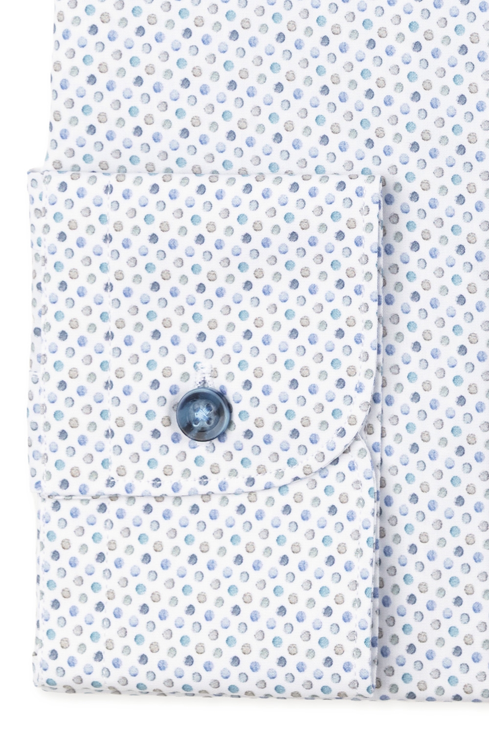 Camasa shaped alba print geometric 2