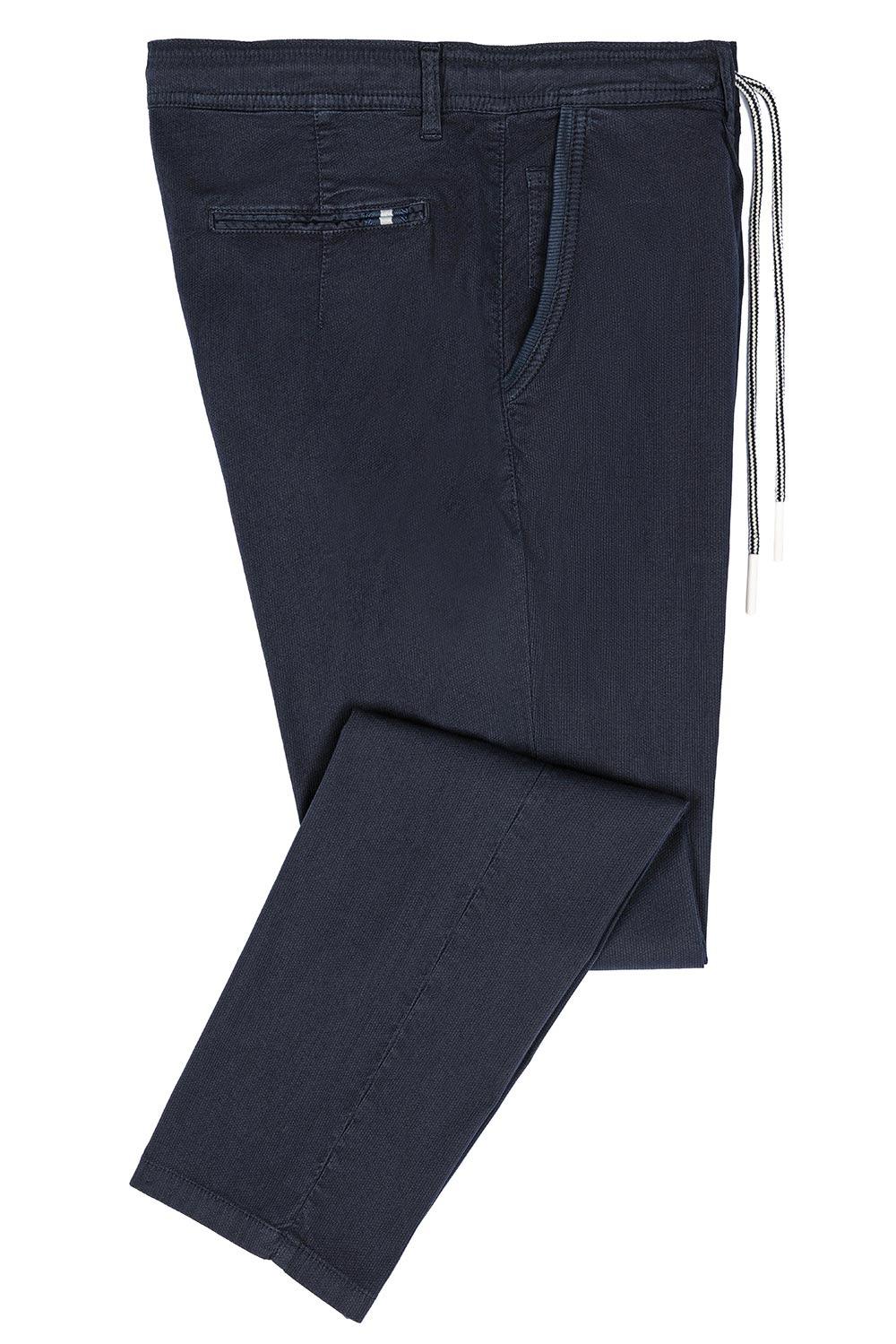 Pantaloni baggy bleumarin uni 1